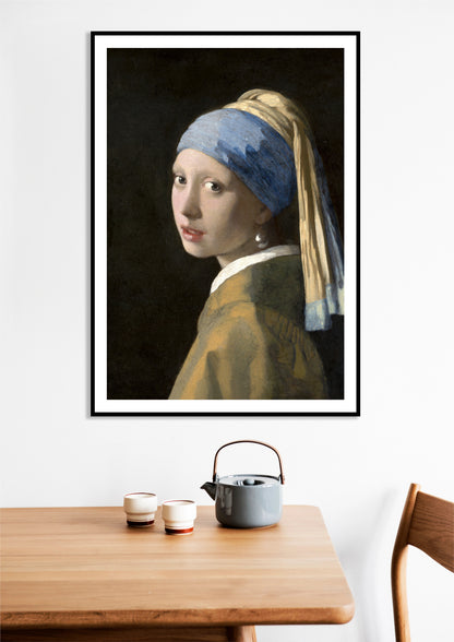 Plakat - Vermeer - Dziewczyna z Perłą