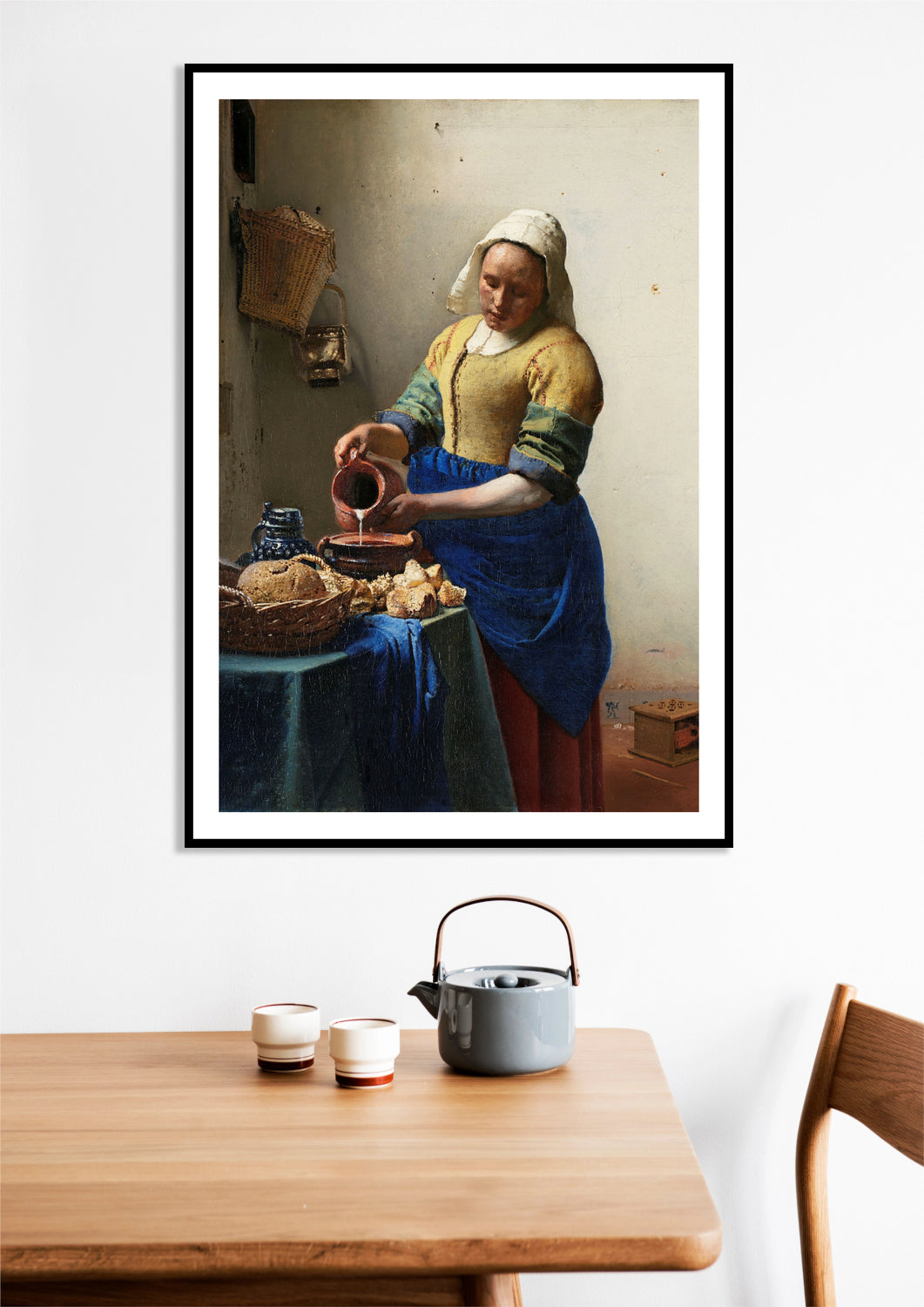 Plakat - Vermeer - Mleczarka