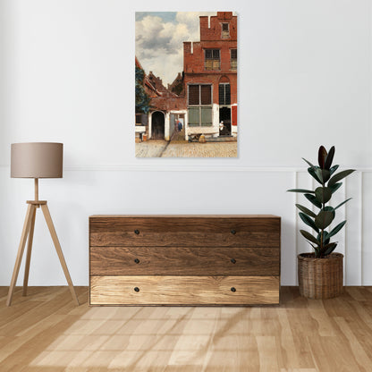 Obraz  The Little Street, Vermeer Vintage do Salonu