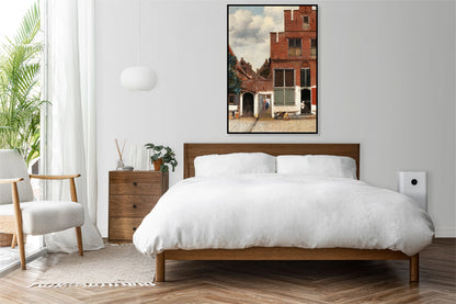 Plakat  The Little Street, Vermeer Vintage do Salonu