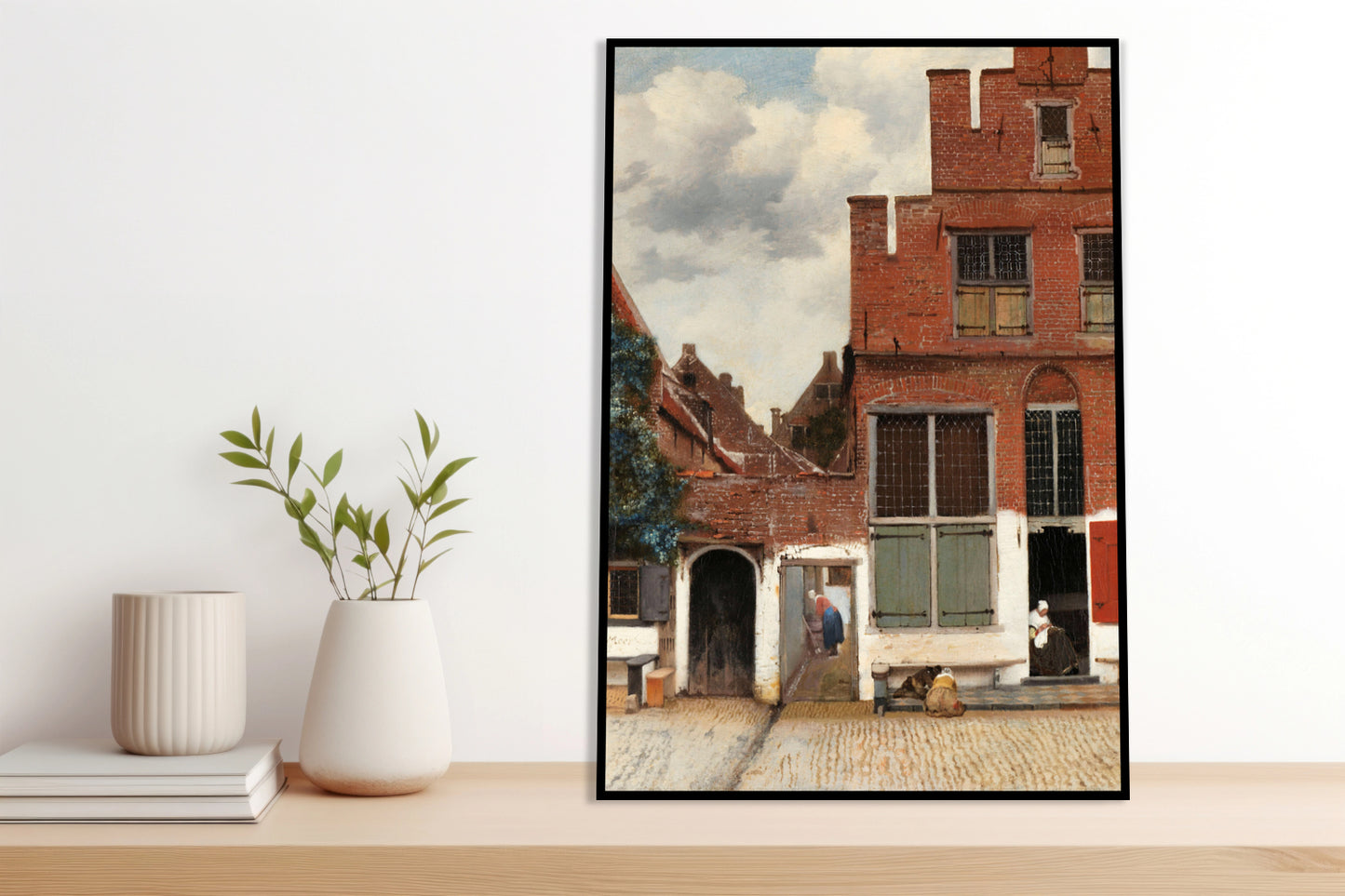 Plakat  The Little Street, Vermeer Vintage do Salonu
