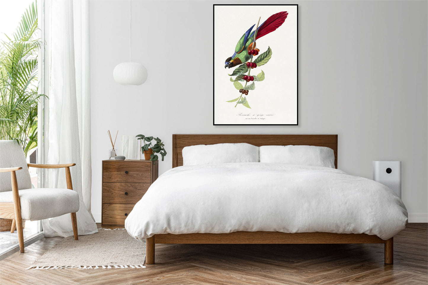 Plakat  Papużka, Paul Gervais Vintage do Salonu
