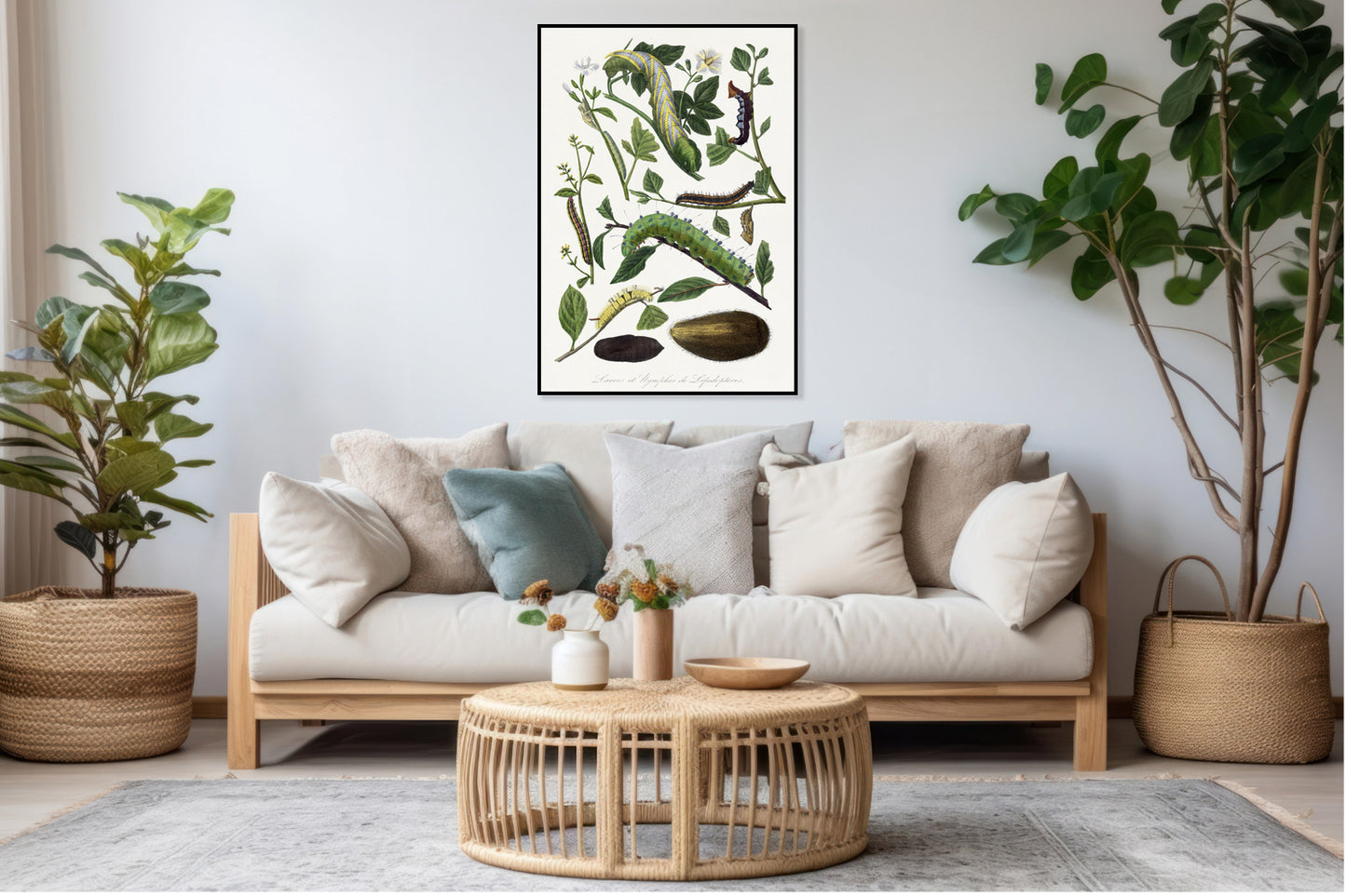 Plakat  Gąsienica 2, Paul Gervais Vintage do Salonu