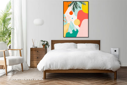 Plakat  Choinka Świąteczny Zimowy Boże Narodzenie Święta