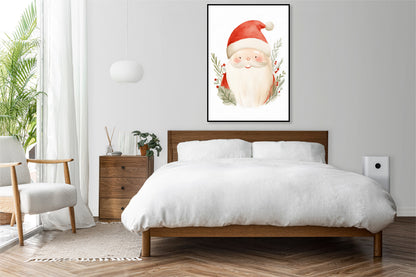 Plakat  Mikołaj 2 Świąteczny Zimowy Boże Narodzenie Święta