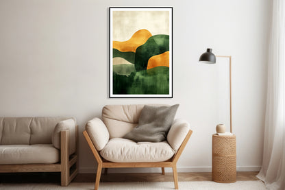 Plakat  Linia Minimalistyczny , Wnętrza Styl Skandynawski