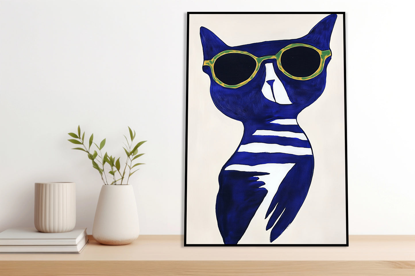 Plakat   Plażowicz Minimalistyczny , Wnętrza Styl Boho, Skandynawski