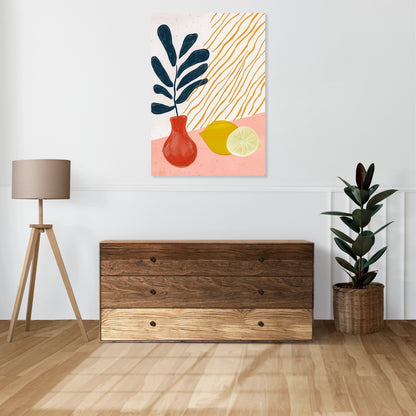Obraz  Wazon Minimalistyczny , Wnętrza Styl Skandynawski, Boho