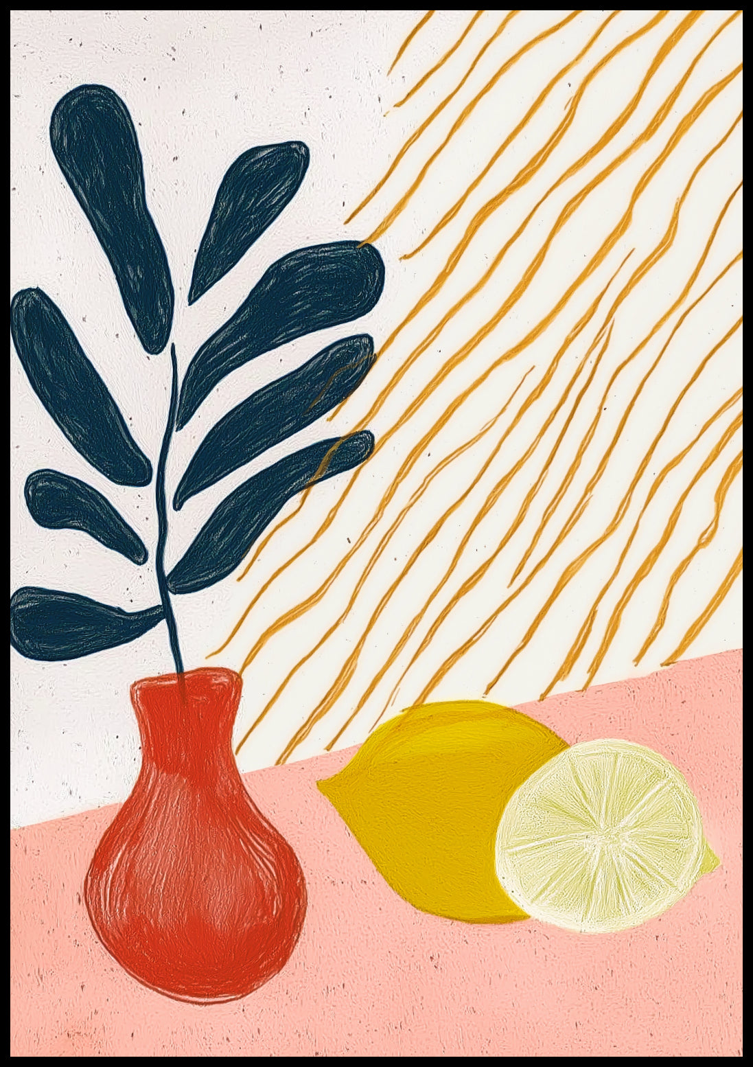 Plakat  Wazon Minimalistyczny , Wnętrza Styl Skandynawski, Boho