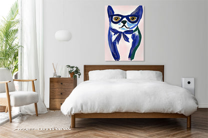 Obraz  Psiecko Minimalistyczny , Wnętrza Styl Skandynawski, Boho
