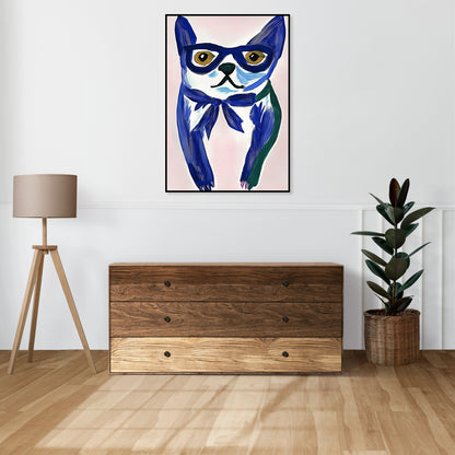 Plakat  Psiecko Minimalistyczny , Wnętrza Styl Skandynawski, Boho