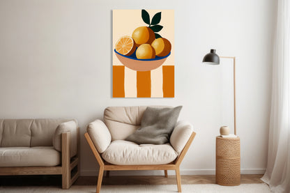 Obraz  Stolik Minimalistyczny , Wnętrza Styl Skandynawski, Boho