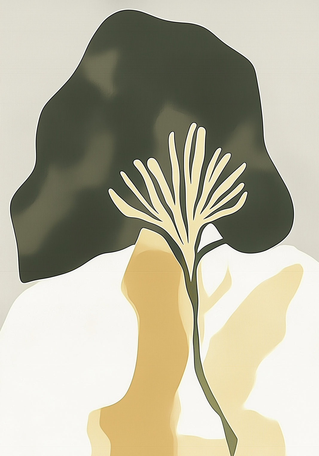 Plakat  Widok Minimalistyczny , Wnętrza Styl Skandynawski, Boho