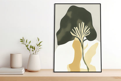 Plakat  Widok Minimalistyczny , Wnętrza Styl Skandynawski, Boho