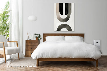Obraz  Okręgi Minimalistyczny , Wnętrza Styl Skandynawski, Boho