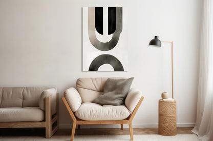 Obraz  Okręgi Minimalistyczny , Wnętrza Styl Skandynawski, Boho