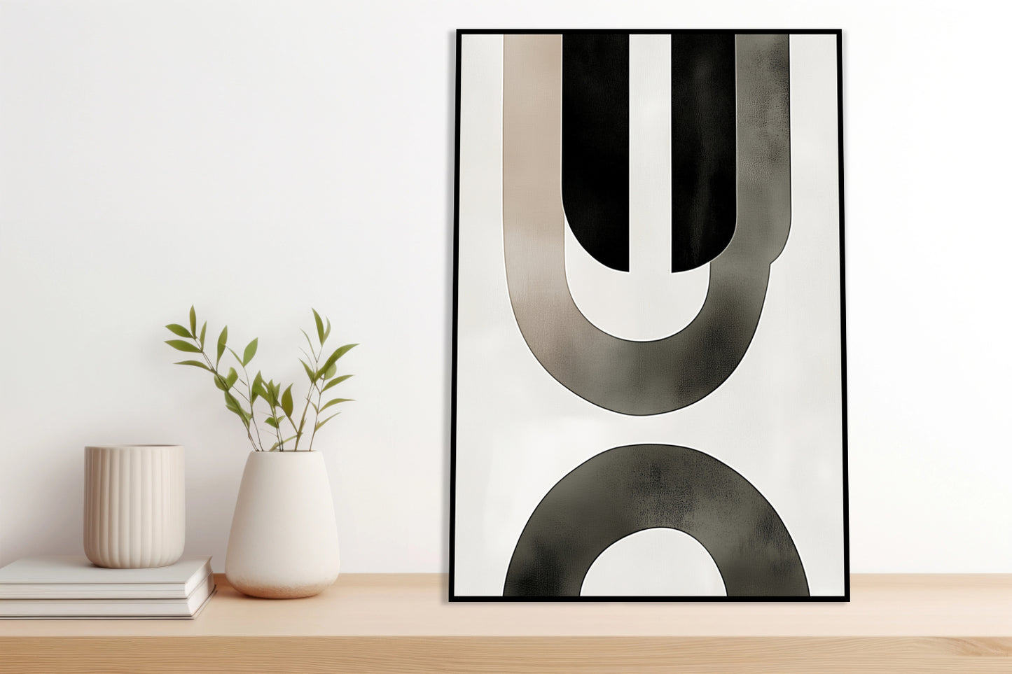 Plakat  Okręgi Minimalistyczny , Wnętrza Styl Skandynawski, Boho