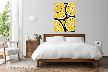 Obraz  Nowoczesny Owoce I Cytryny I  Pop Art Vintage do Salonu