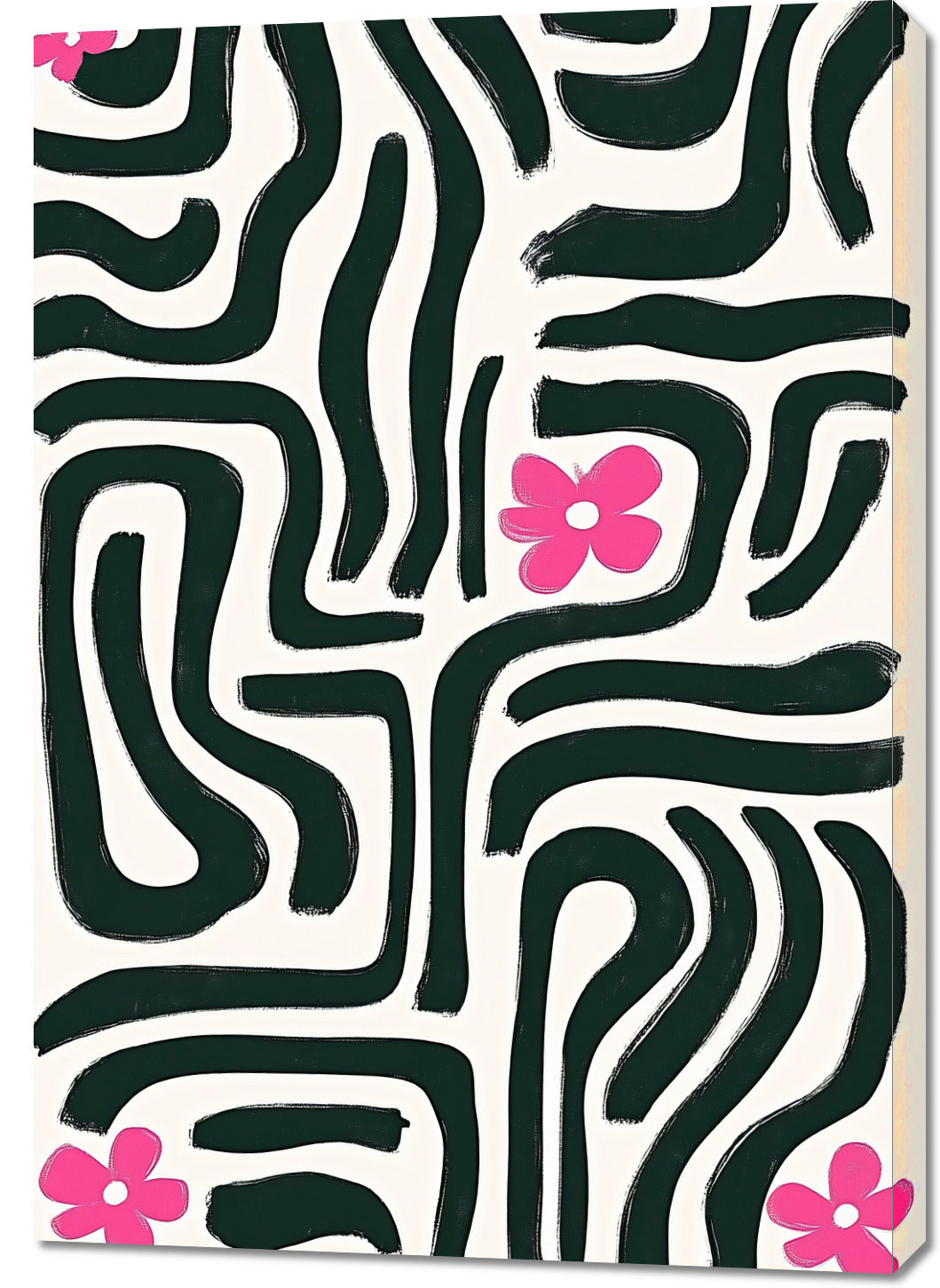 Obraz  Kreski Minimalistyczny , Wnętrza Styl Skandynawski, Boho