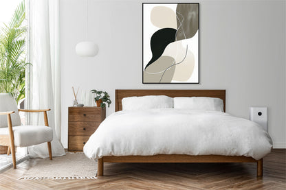 Plakat  Liniowy Minimalistyczny , Wnętrza Styl Skandynawski, Boho