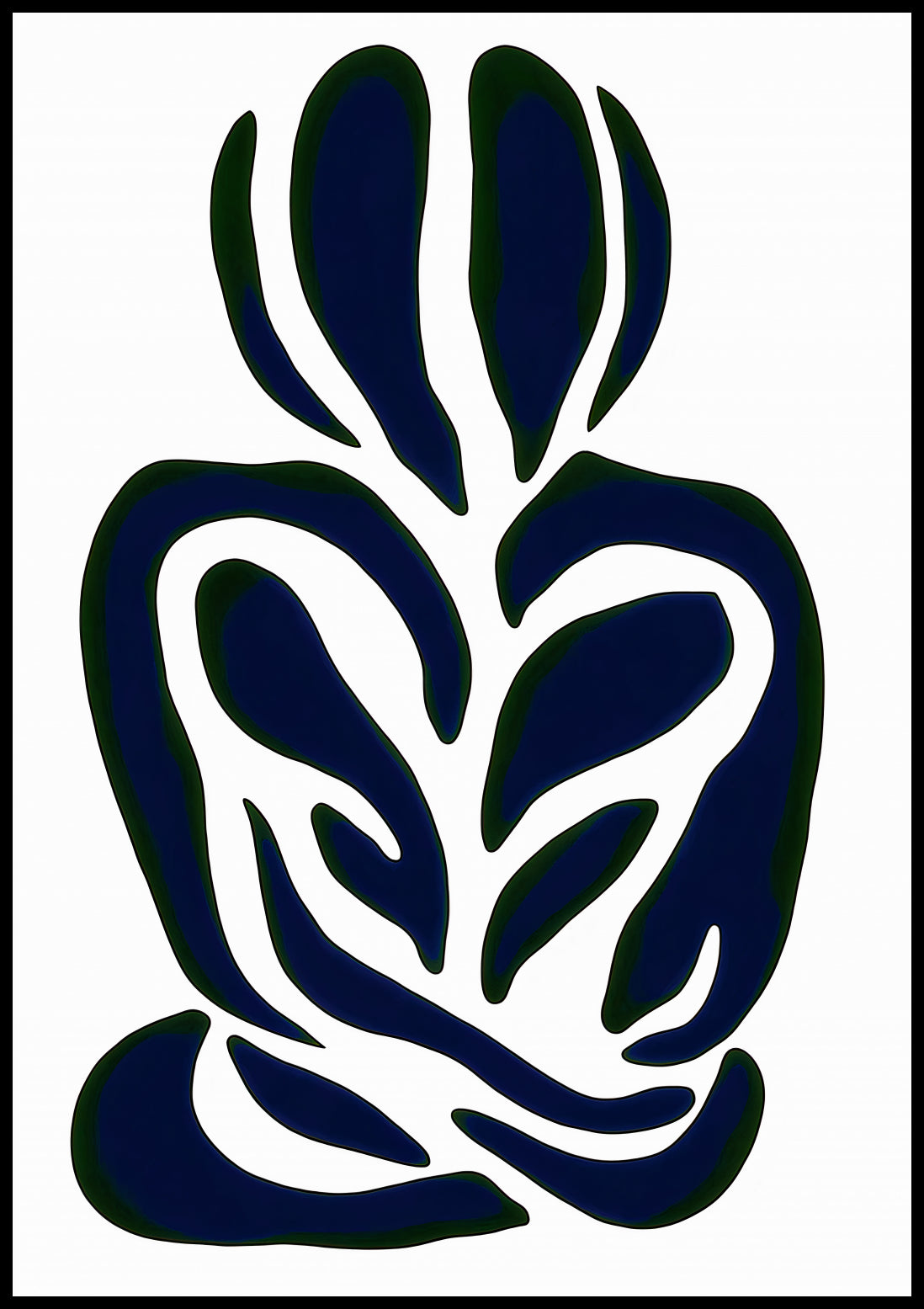 Plakat  Czułość Minimalistyczny , Wnętrza Styl Skandynawski, Boho