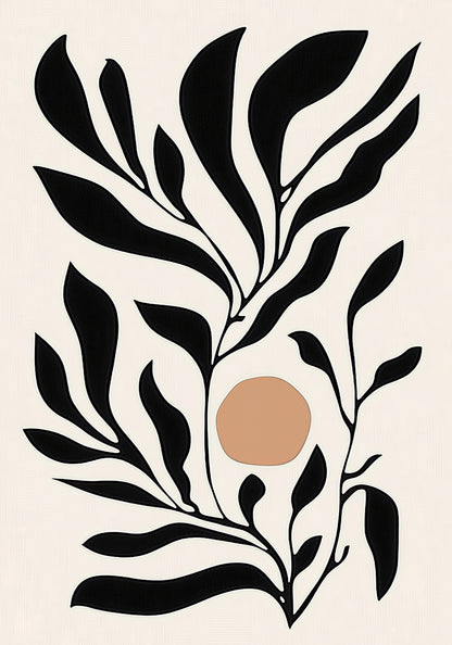 Plakat  Kwietnik  Minimalistyczny , Wnętrza Styl Skandynawski, Boho
