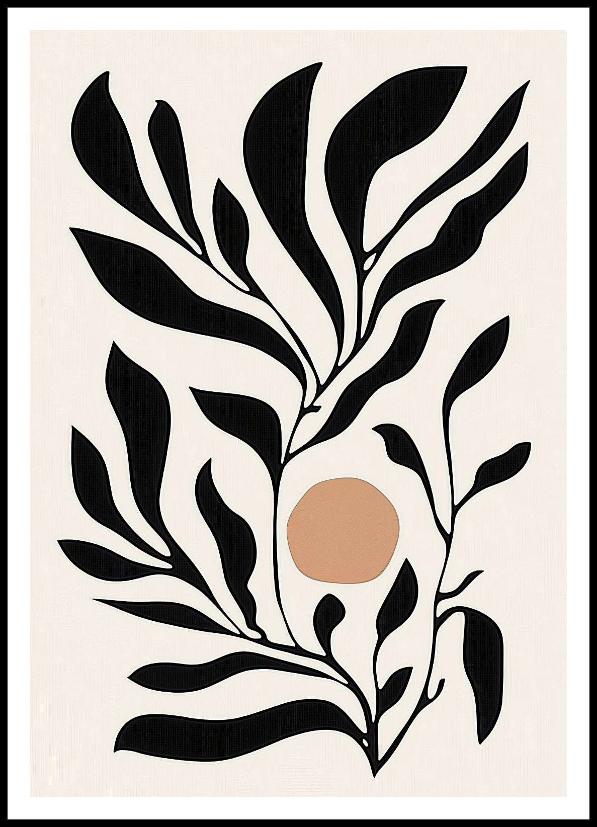 Plakat  Kwietnik  Minimalistyczny , Wnętrza Styl Skandynawski, Boho