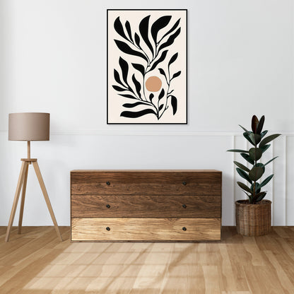 Plakat  Kwietnik  Minimalistyczny , Wnętrza Styl Skandynawski, Boho