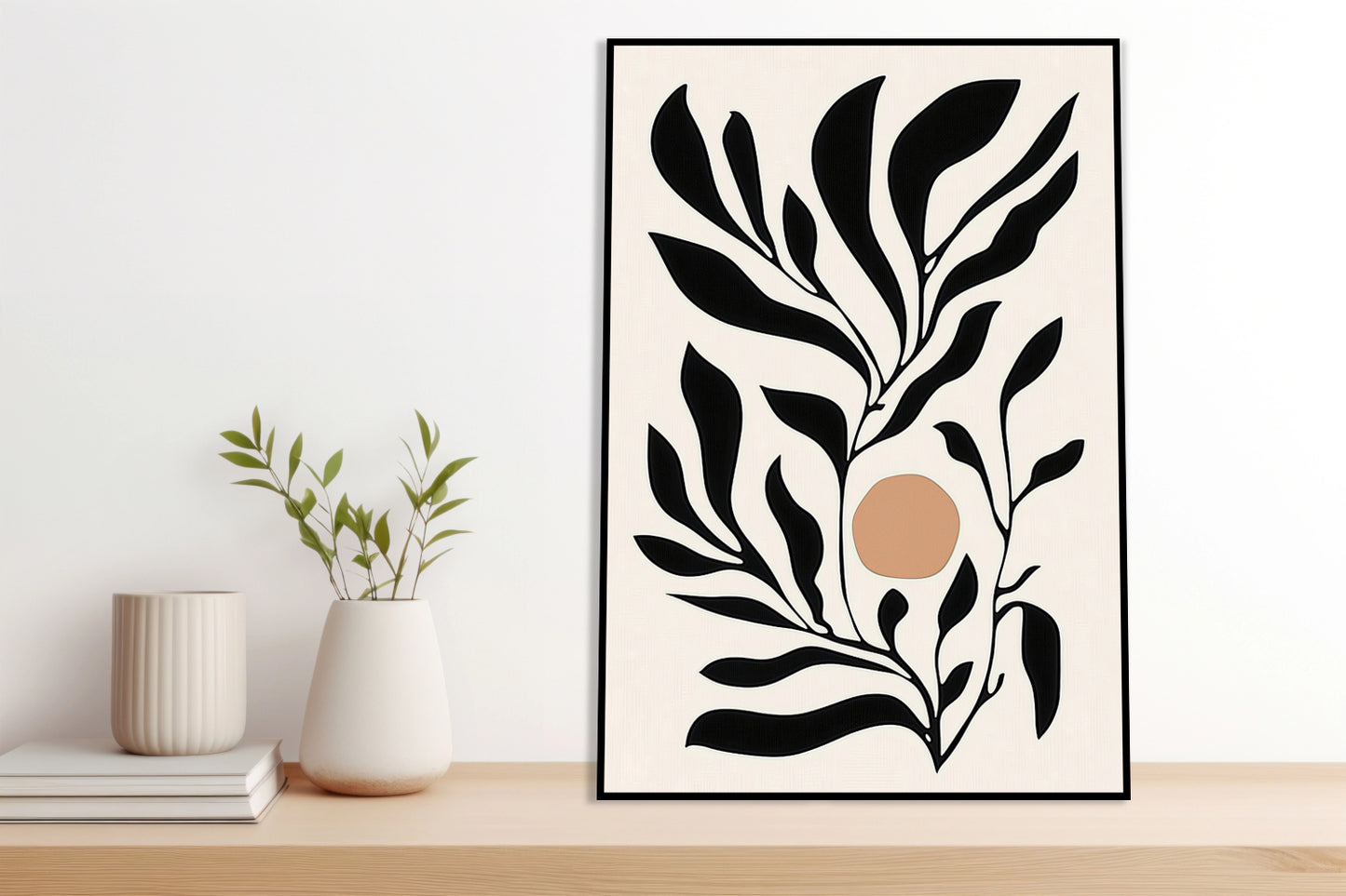 Plakat  Kwietnik  Minimalistyczny , Wnętrza Styl Skandynawski, Boho