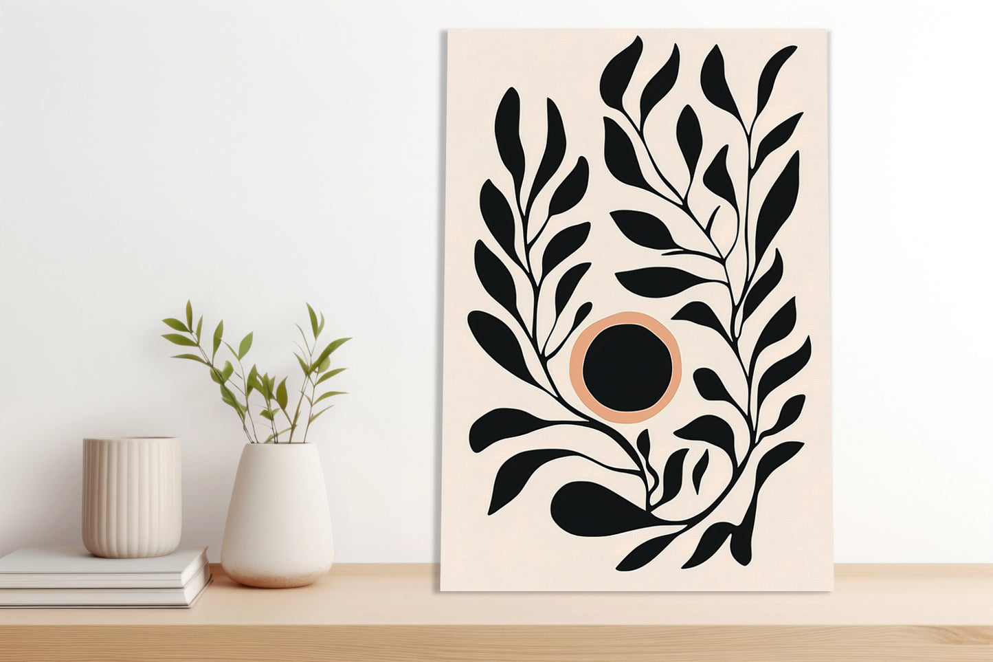 Obraz  Kwietnik 2 Minimalistyczny , Wnętrza Styl Skandynawski, Boho