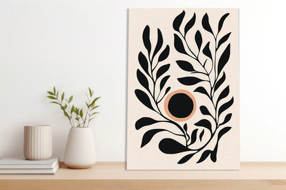 Obraz  Kwietnik 2 Minimalistyczny , Wnętrza Styl Skandynawski, Boho