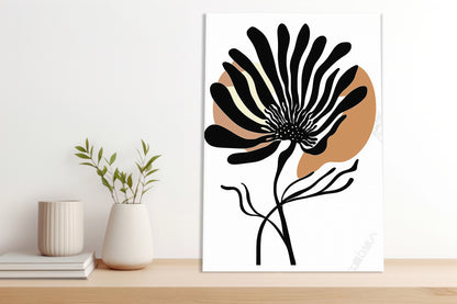 Obraz  Rozkwit Minimalistyczny , Wnętrza Styl Skandynawski, Boho