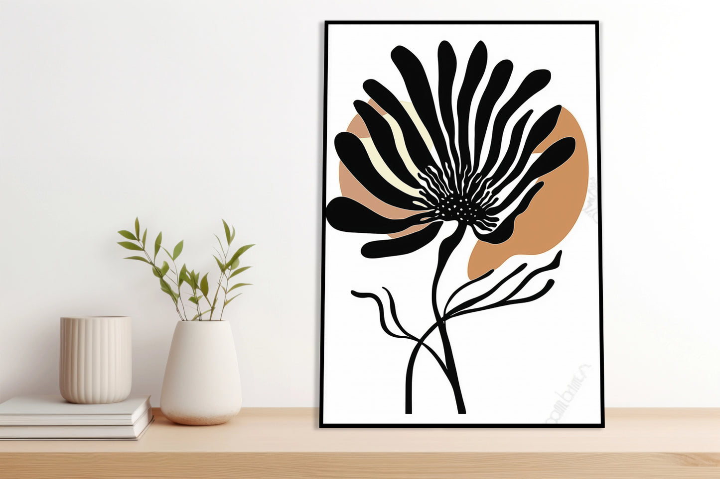 Plakat  Rozkwit Minimalistyczny , Wnętrza Styl Skandynawski, Boho