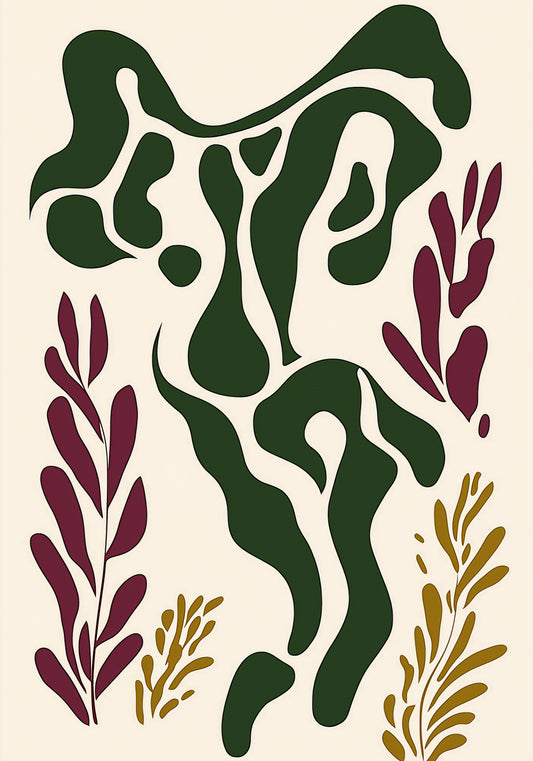 Plakat  Quo Minimalistyczny , Wnętrza Styl Skandynawski, Boho