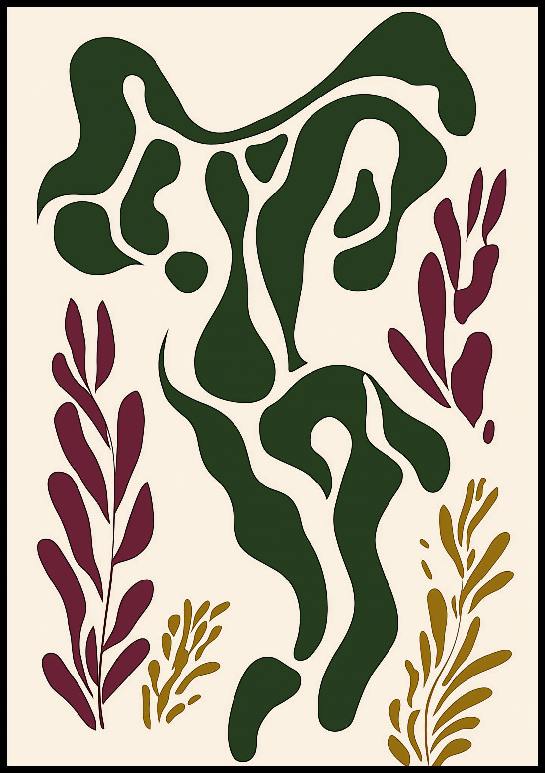 Plakat  Quo Minimalistyczny , Wnętrza Styl Skandynawski, Boho
