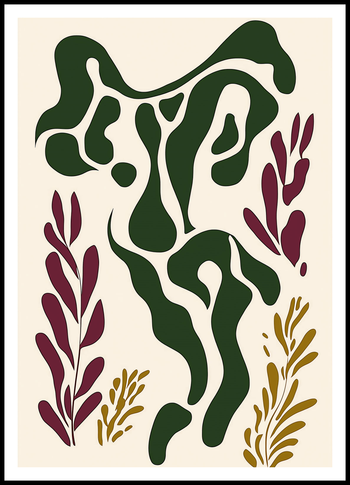 Plakat  Quo Minimalistyczny , Wnętrza Styl Skandynawski, Boho