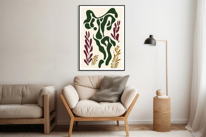Plakat  Quo Minimalistyczny , Wnętrza Styl Skandynawski, Boho