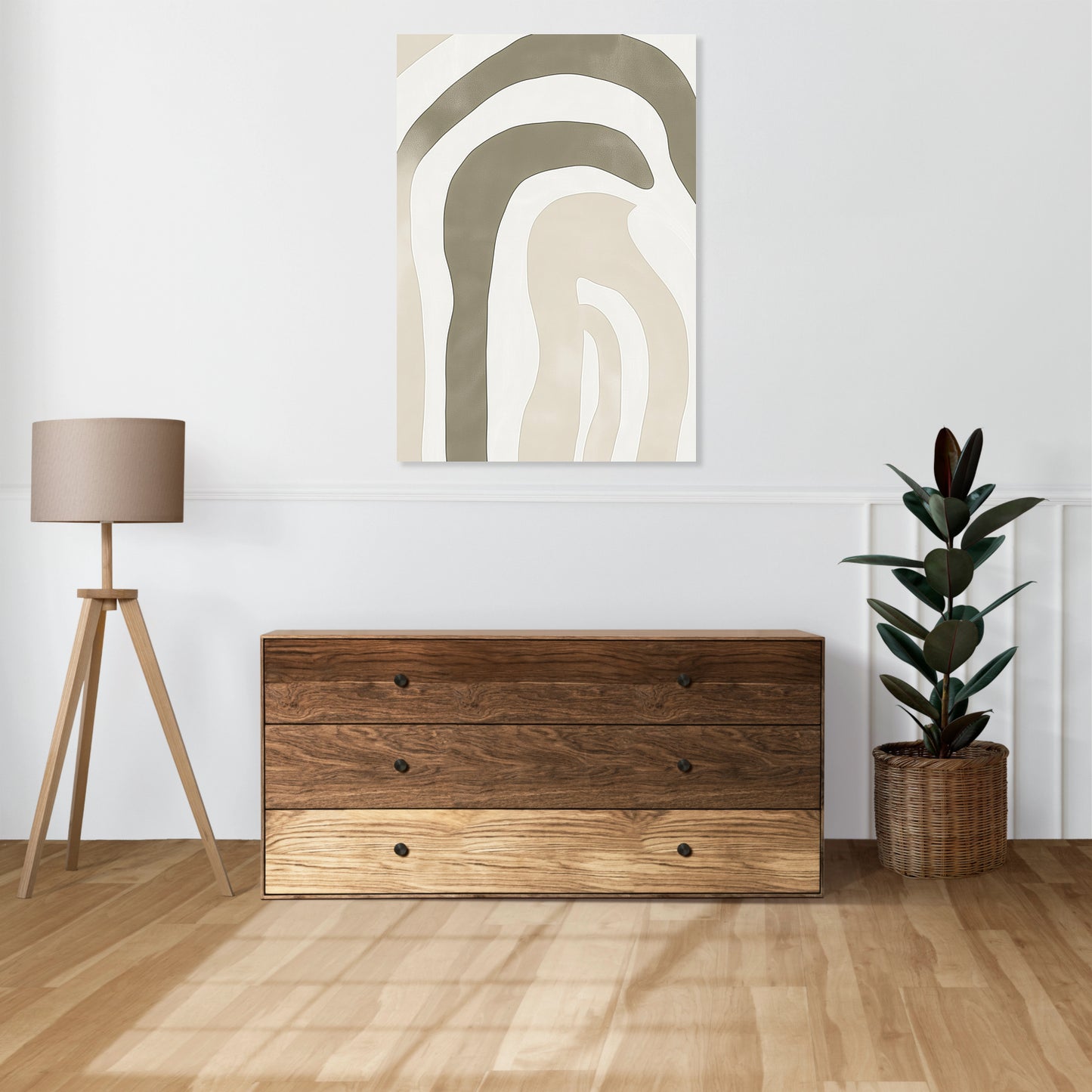 Obraz  Zakres Minimalistyczny , Wnętrza Styl Skandynawski, Boho