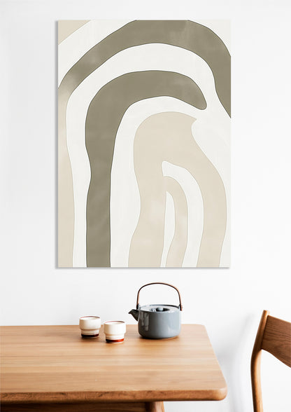 Obraz  Zakres Minimalistyczny , Wnętrza Styl Skandynawski, Boho