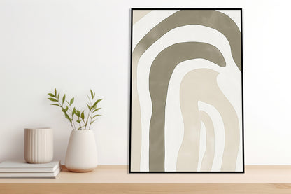 Plakat  Zakres Minimalistyczny , Wnętrza Styl Skandynawski, Boho