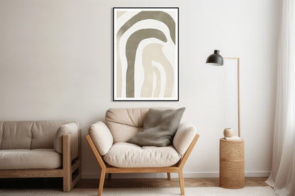 Plakat  Zakres Minimalistyczny , Wnętrza Styl Skandynawski, Boho