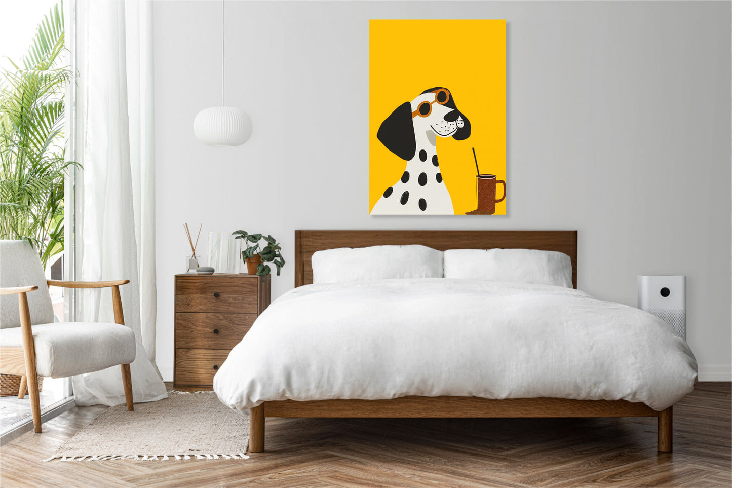 Obraz  Wakajki Minimalistyczny , Wnętrza Styl Skandynawski, Boho