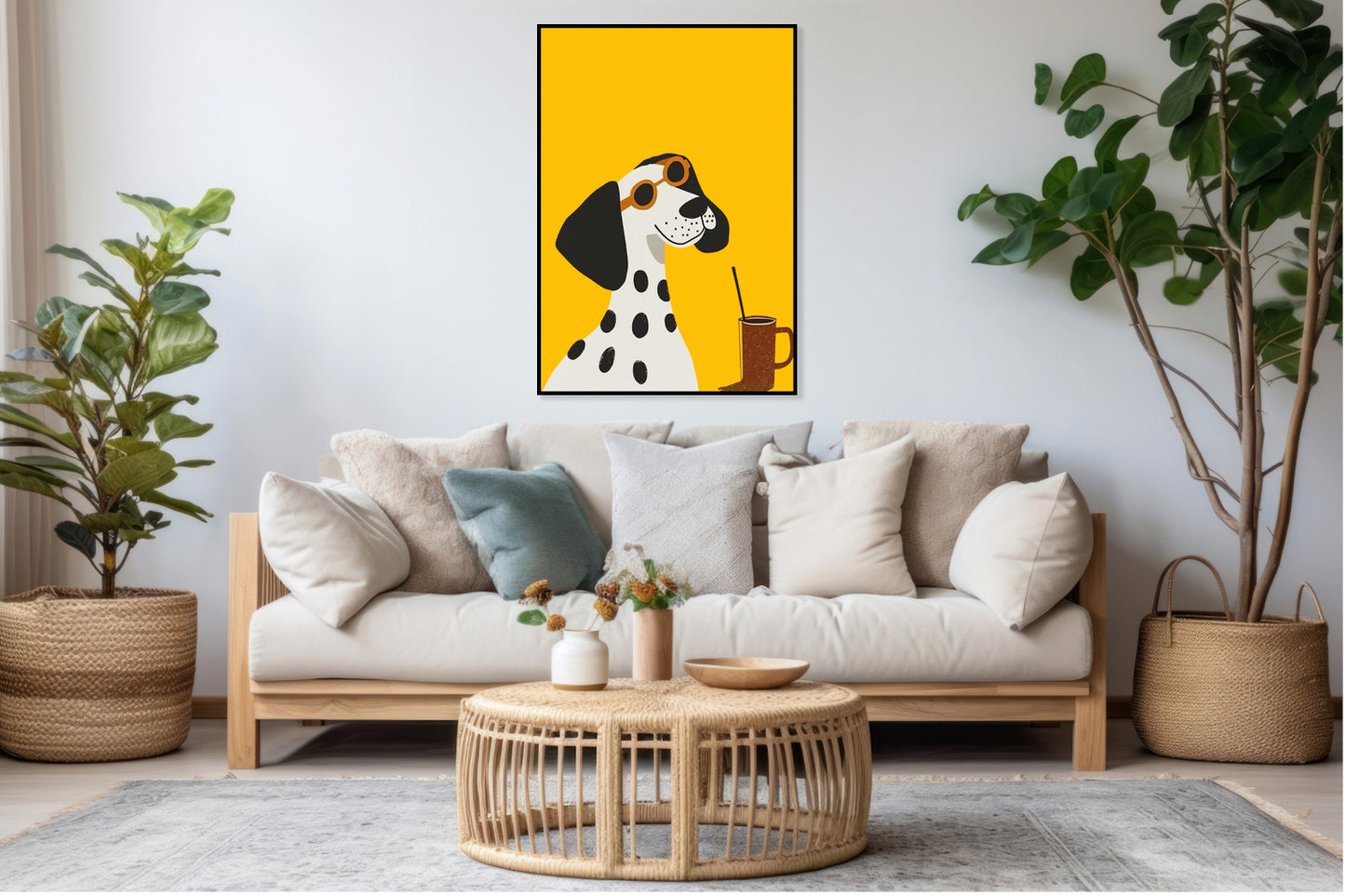 Plakat  Wakajki Minimalistyczny , Wnętrza Styl Skandynawski, Boho