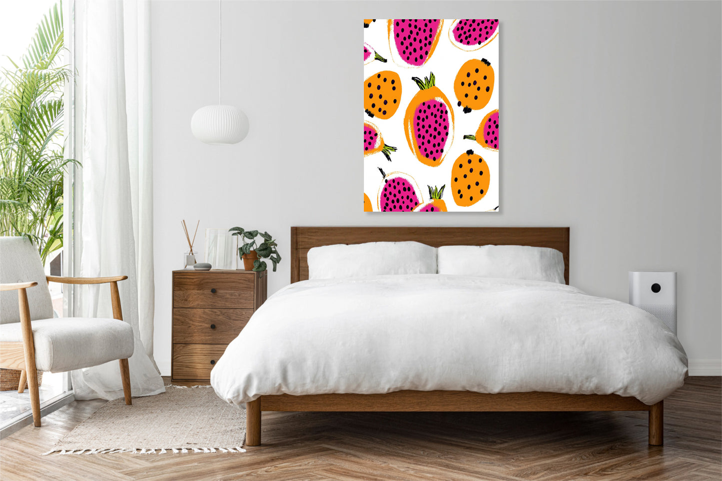 Obraz   Nowoczesny Owoce I Smoczy I Pop Art Vintage do Salonu