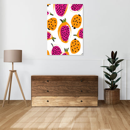 Obraz   Nowoczesny Owoce I Smoczy I Pop Art Vintage do Salonu