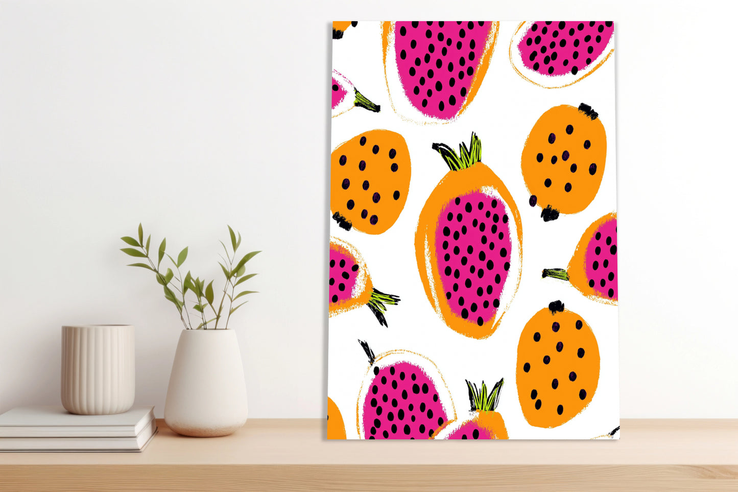 Obraz   Nowoczesny Owoce I Smoczy I Pop Art Vintage do Salonu