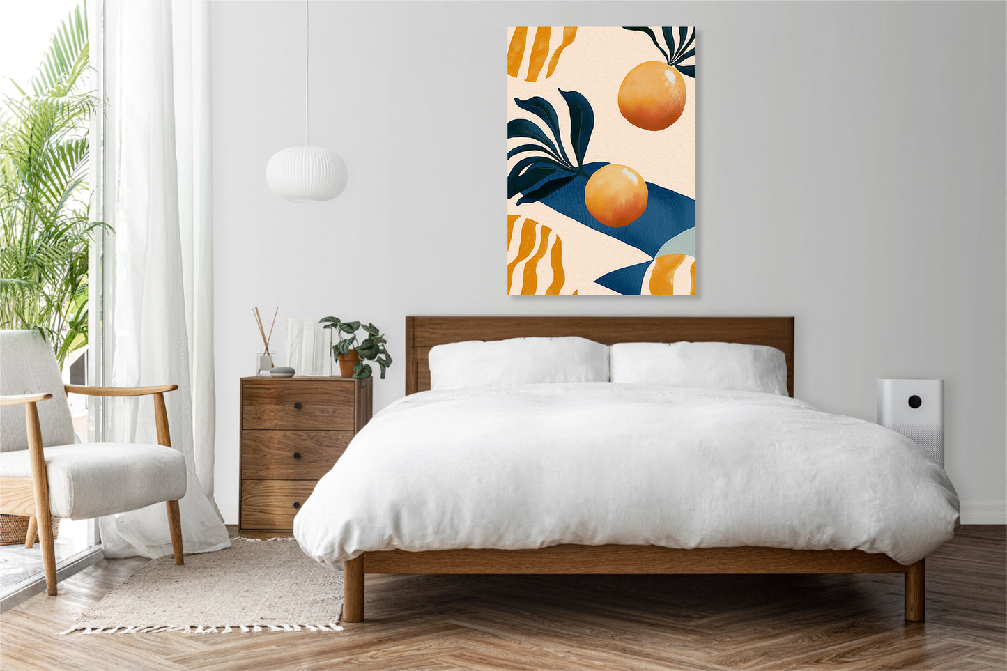 Obraz   Nowoczesny Owoce I Pomarańcze 2 I Pop Art Vintage do Salonu