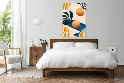 Obraz   Nowoczesny Owoce I Pomarańcze 2 I Pop Art Vintage do Salonu