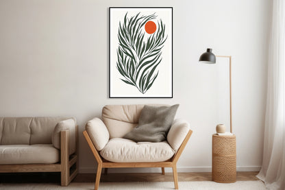 Plakat  Krysta Minimalistyczny , Wnętrza Styl Skandynawski, Boho