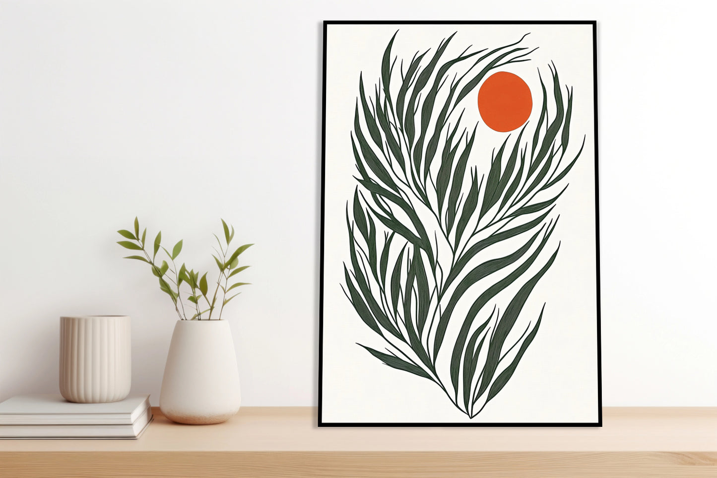 Plakat  Krysta Minimalistyczny , Wnętrza Styl Skandynawski, Boho